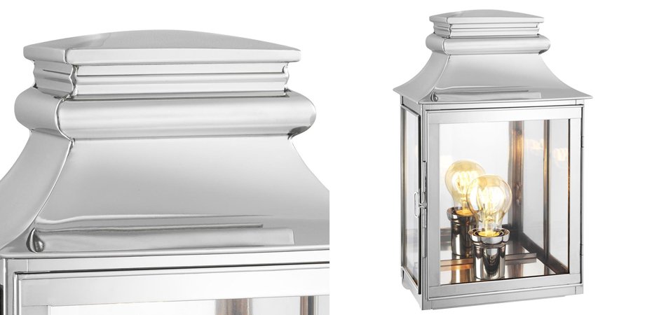 Бра Eichholtz Wall Lamp Primo L Nickel - Loft-Concept в Омске