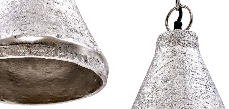 Подвесной светильник Rough Silver Pendant Подвесной светильник Rough Silver Pendant - Loft-Concept в Омске