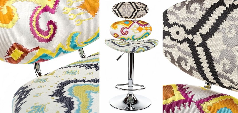 Барный стул Ikat Bar Stool Барный стул Ikat Bar Stool - Loft-Concept в Омске