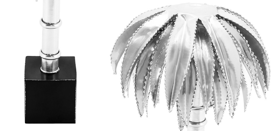 Настольная лампа TABLE LAMP PALMERY silver 30 Настольная лампа TABLE LAMP PALMERY silver 30 - Loft-Concept в Омске