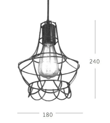 Cветильник Loft Nest Cage №4 в Омске