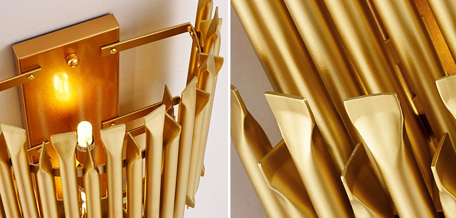 Бра MATHENY III WALL LAMP by DELIGHTFULL Gold Бра MATHENY III WALL LAMP by DELIGHTFULL Gold - Loft-Concept в Омске