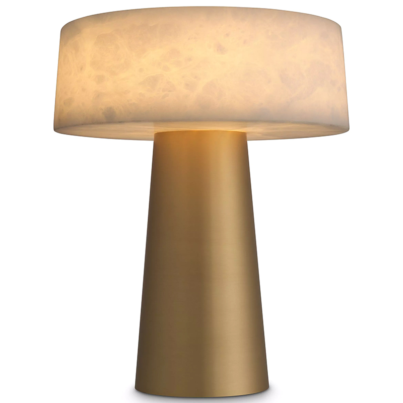 Настольная лампа Eichholtz Table Lamp Cinco Латунь Бежевый в Омске | Loft Concept 