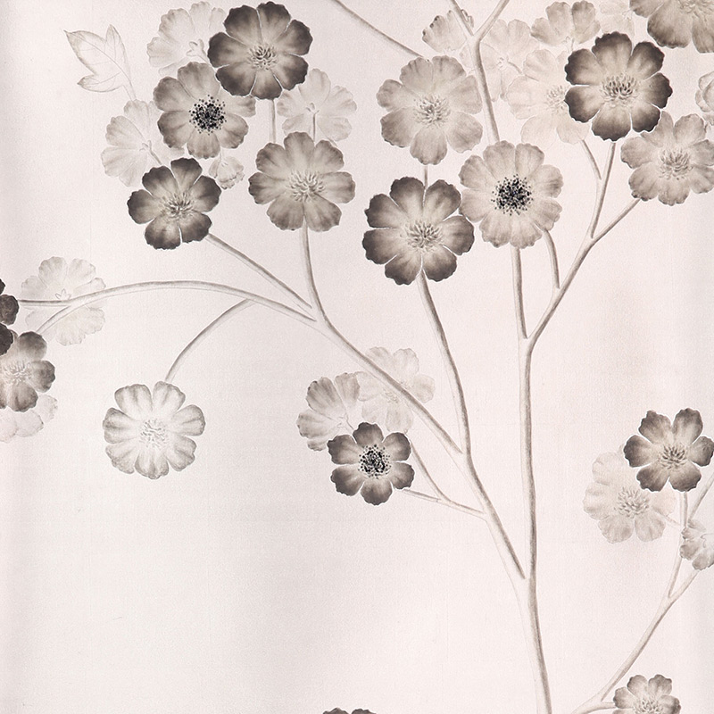Обои ручная роспись Anemones in Light Special Colourway SC-236 on Tarnished Silver gilded silk Обои ручная роспись Anemones in Light Special Colourway SC-236 on Tarnished Silver gilded silk в Омске | Loft Concept