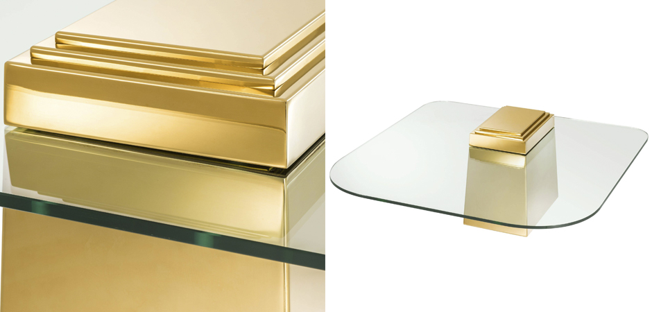 Кофейный стол Eichholtz Coffee Table Orient Gold Кофейный стол Eichholtz Coffee Table Orient Gold - Loft-Concept в Омске