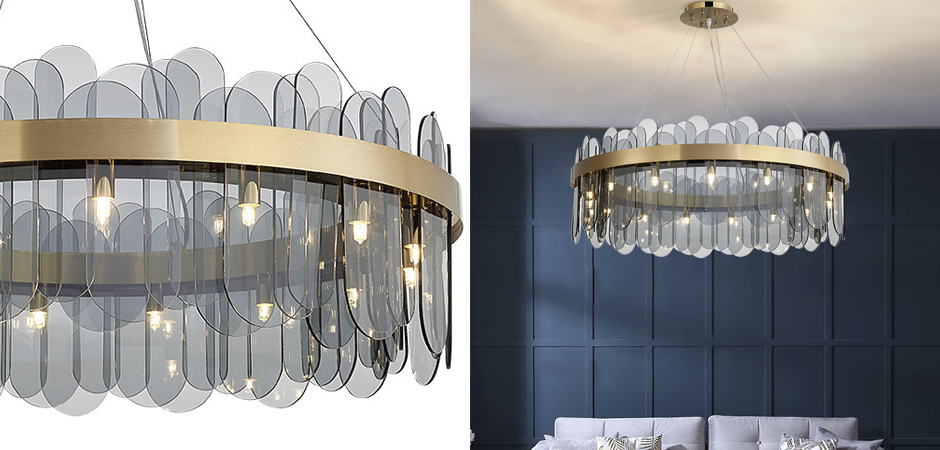 Люстра Blount Chandelier Smokey Люстра Blount Chandelier Smokey - Loft-Concept в Омске