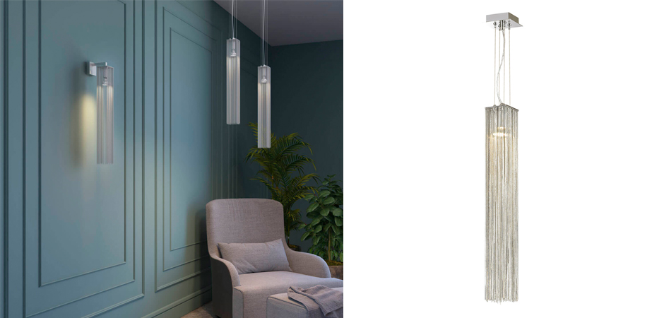 Подвесной светильник Atlantis Chain Nickel One Подвесной светильник Atlantis Chain Nickel One - Loft-Concept в Омске