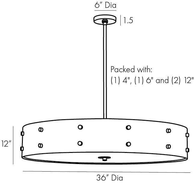 Люстра Arteriors HOCKLEE CHANDELIER в Омске