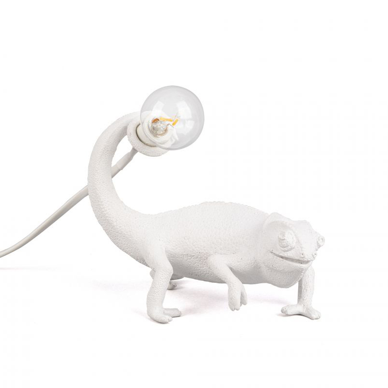 Лампа Seletti Chameleon Lamp Still Белый в Омске | Loft Concept 