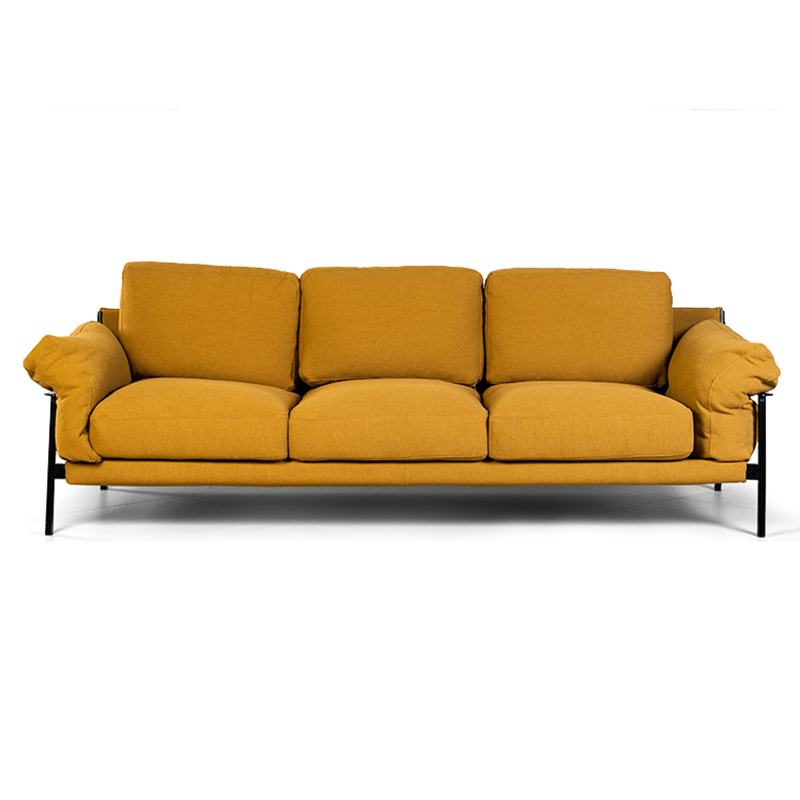 Диван Harald Mustard Sofa Горчичный в Омске | Loft Concept 