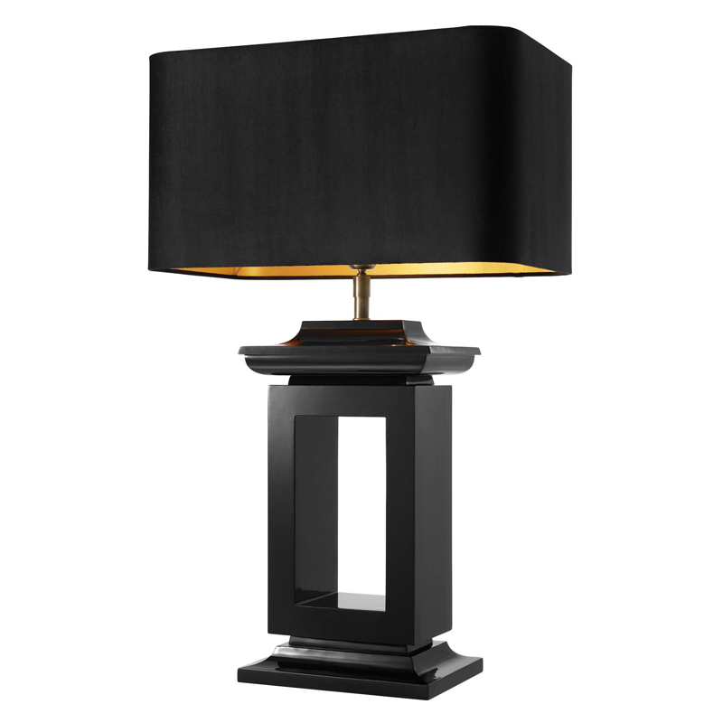 Настольная лампа Eichholtz Table Lamp Mandarin Черный в Омске | Loft Concept 