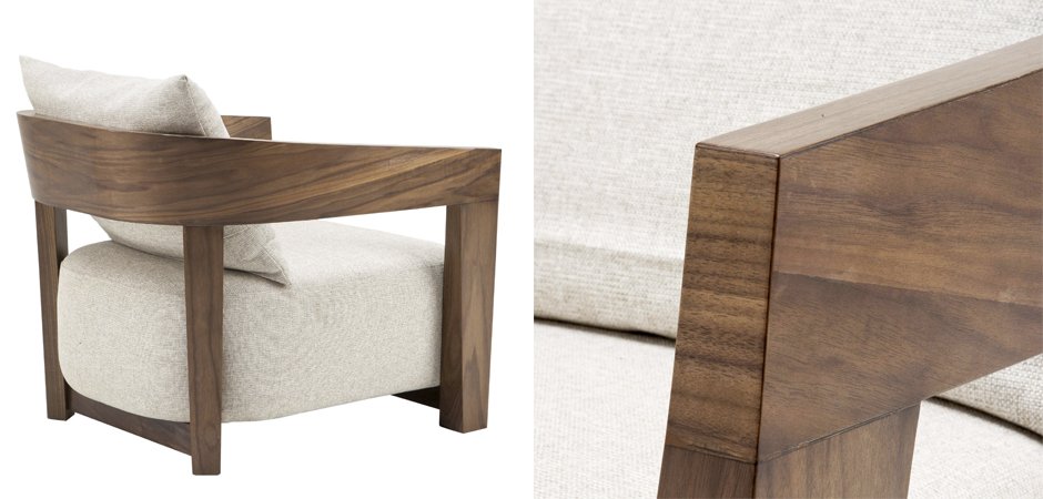 Кресло Eichholtz Chair Rubautelli Walnut Кресло Eichholtz Chair Rubautelli Walnut - Loft-Concept в Омске