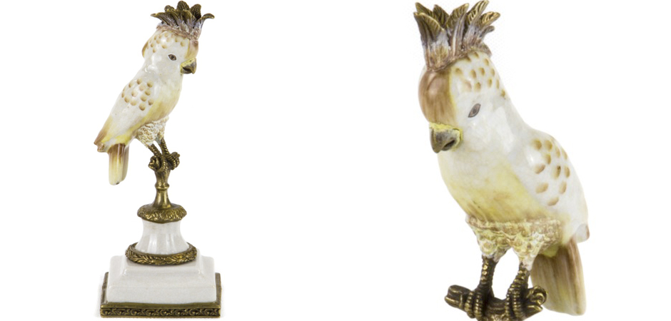 Статуэтка White Crested Parrot Статуэтка White Crested Parrot - Loft-Concept в Омске