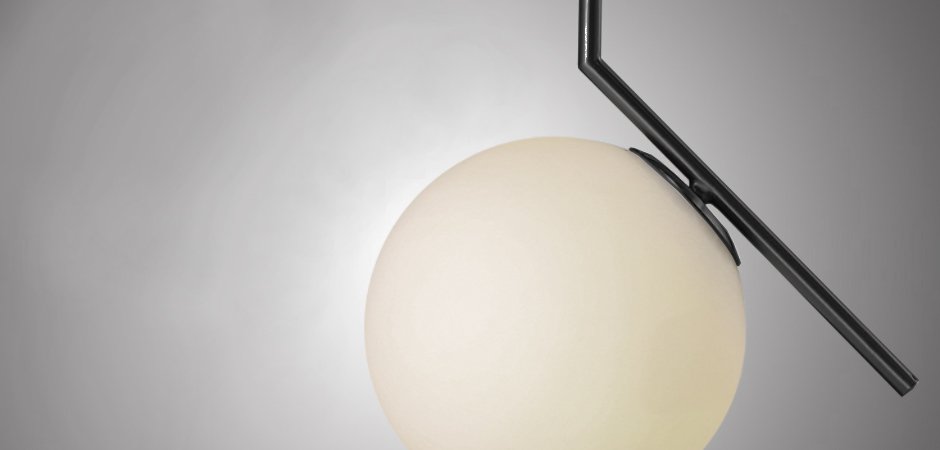 Светильник Flos IC Lighting Black Pendant Lamp Светильник Flos IC Lighting Black Pendant Lamp - Loft-Concept в Омске