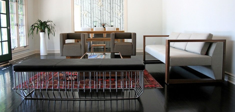 Банкетка Reza Feiz leather Bench - Loft-Concept в Омске