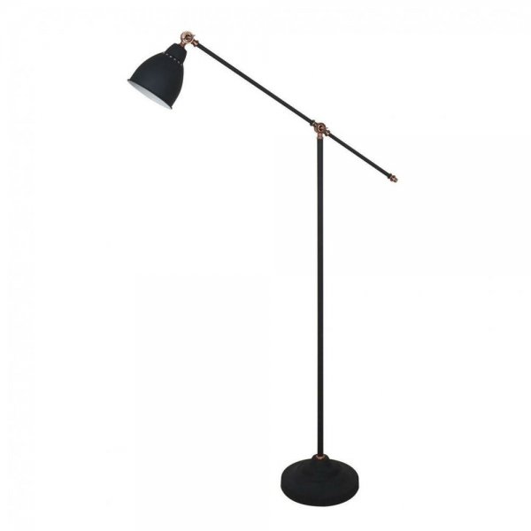 Торшер Holder Floor Lamp Black Черный в Омске | Loft Concept 