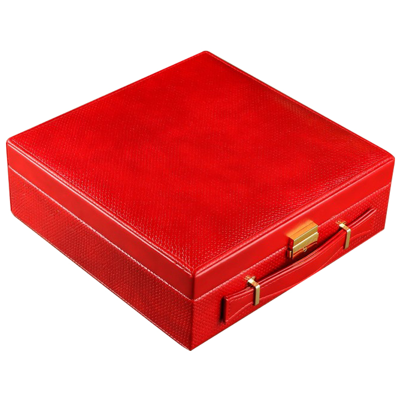 Шкатулка Rowan Jewerly Organizer Box red Красный в Омске | Loft Concept 