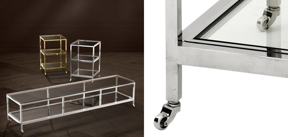 Приставной стол Eichholtz Side Table Hutton Приставной стол Eichholtz Side Table Hutton - Loft-Concept в Омске