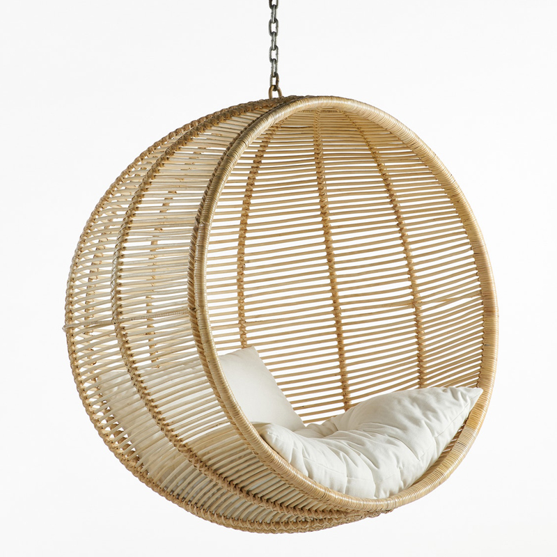 Подвесное кресло Wicker Hanging Chair  в Омске | Loft Concept 