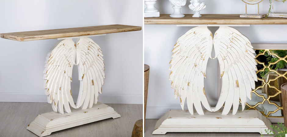 Консоль Angel Wings белая Консоль Angel Wings белая - Loft-Concept в Омске