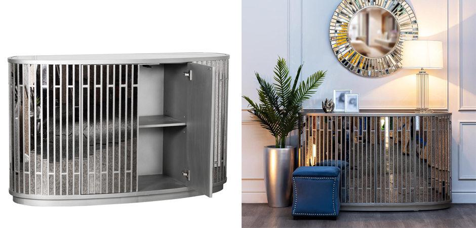 Комод зеркальный Mirror Blocks Commode Комод зеркальный Mirror Blocks Commode - Loft-Concept в Омске