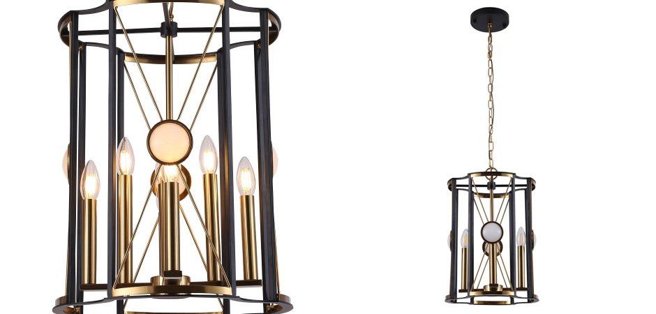 Люстра Candles Cell Gold - Loft-Concept в Омске