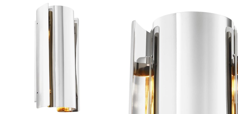 Бра Eichholtz Wall Lamp Verge Nickel - Loft-Concept в Омске