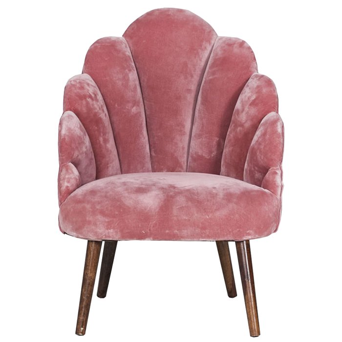 Кресло Pink Chair Розовый (Rose) в Омске | Loft Concept 