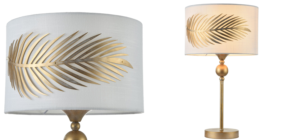 Настольная лампа Golden Feather Table lamp Настольная лампа Golden Feather Table lamp - Loft-Concept в Омске
