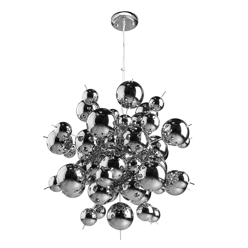 Люстра Bubbles of Mercury Chandelier Темный хром в Омске | Loft Concept 