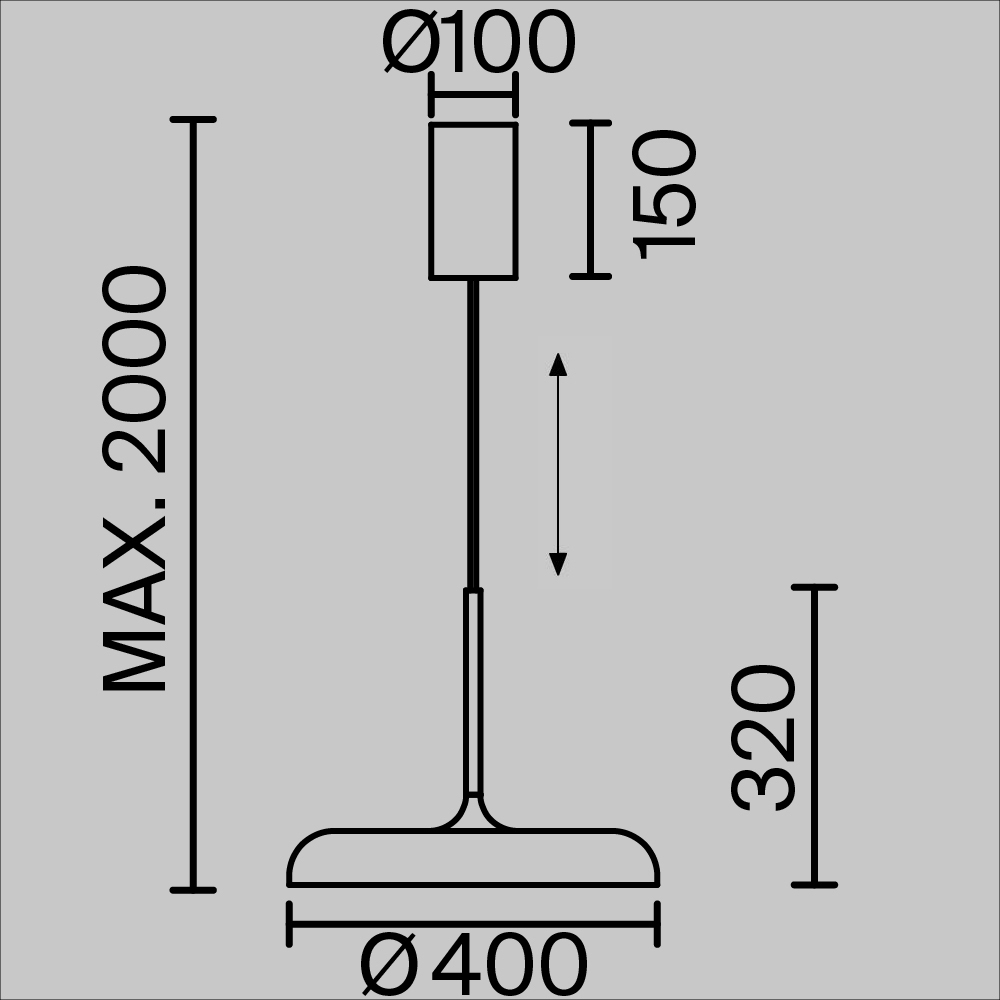 Подвесной светильник Gerhard 3000К 39Вт в Омске