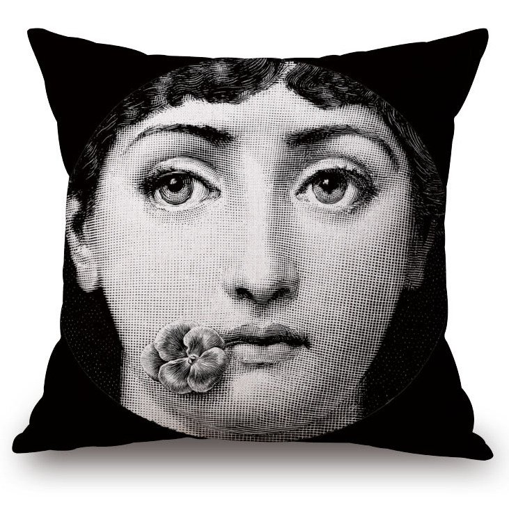 Декоративная подушка Fornasetti 010  в Омске | Loft Concept 