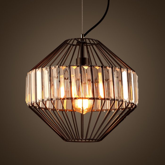 Подвесной светильник Glass Plate Pendant #4  в Омске | Loft Concept 