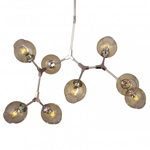 Люстра Branching Bubble Chandelier 8 Amber Янтарь (Amber) в Омске | Loft Concept 