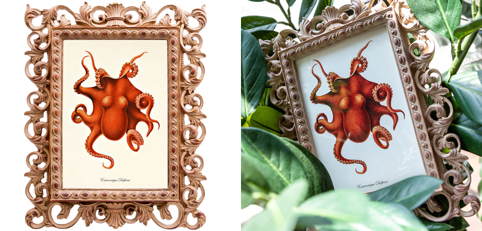 Постер Red Octopus Poster Постер Red Octopus Poster - Loft-Concept в Омске
