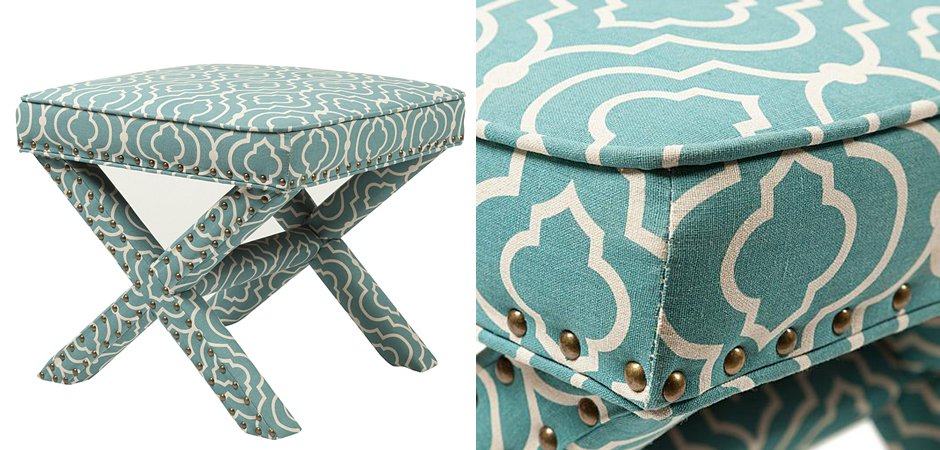 Пуф Turquoise Ornament Пуф Turquoise Ornament - Loft-Concept в Омске