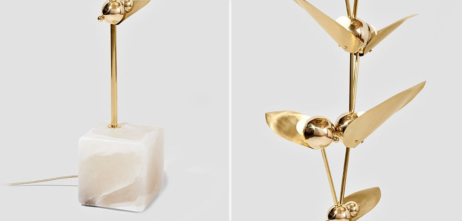 Торшер LAVRA Floor Lamp Gold Торшер LAVRA Floor Lamp Gold - Loft-Concept в Омске
