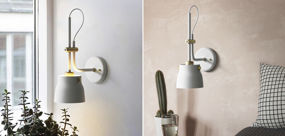 Бра RAM PLASENCIA Wall Lamp white Бра RAM PLASENCIA Wall Lamp white - Loft-Concept в Омске