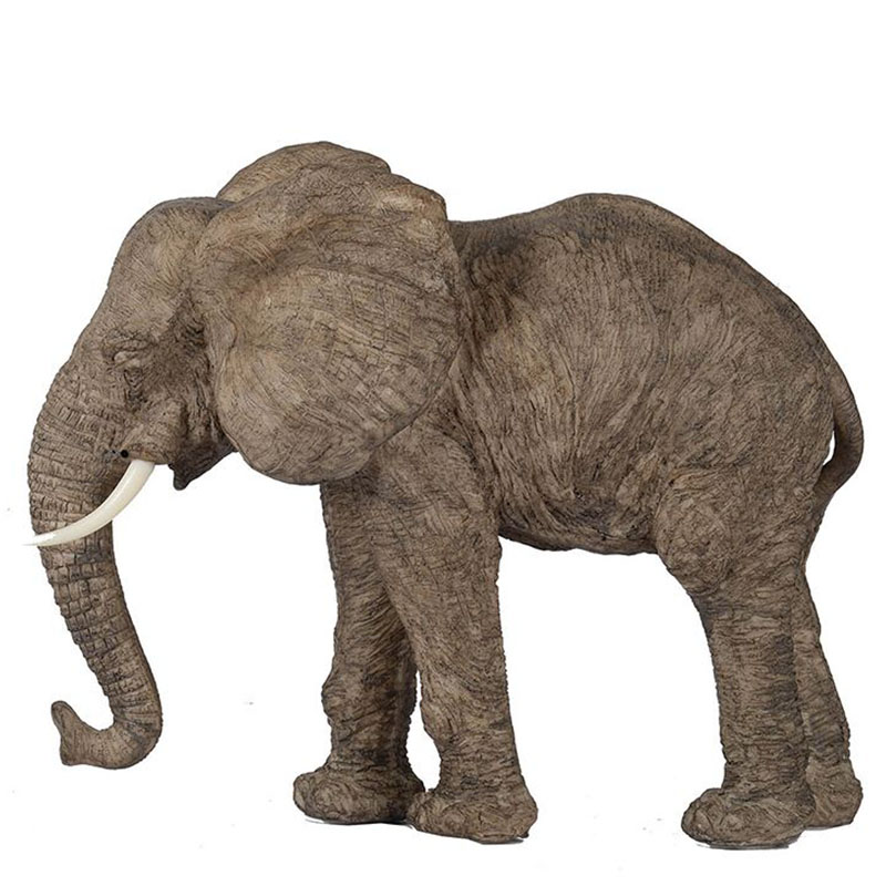 Фигурка в виде слона Elephants Statuette Коричневый в Омске | Loft Concept 