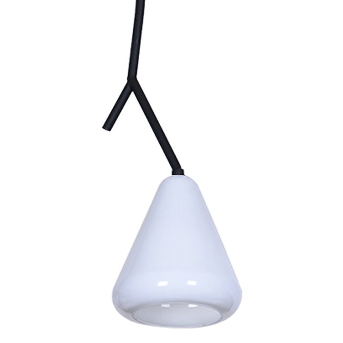 Подвесной светильник Maija Puoskari VANAMO white PENDANT Черный Белый в Омске | Loft Concept 