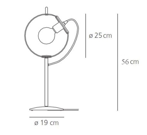 Лампа Miconos table в Омске