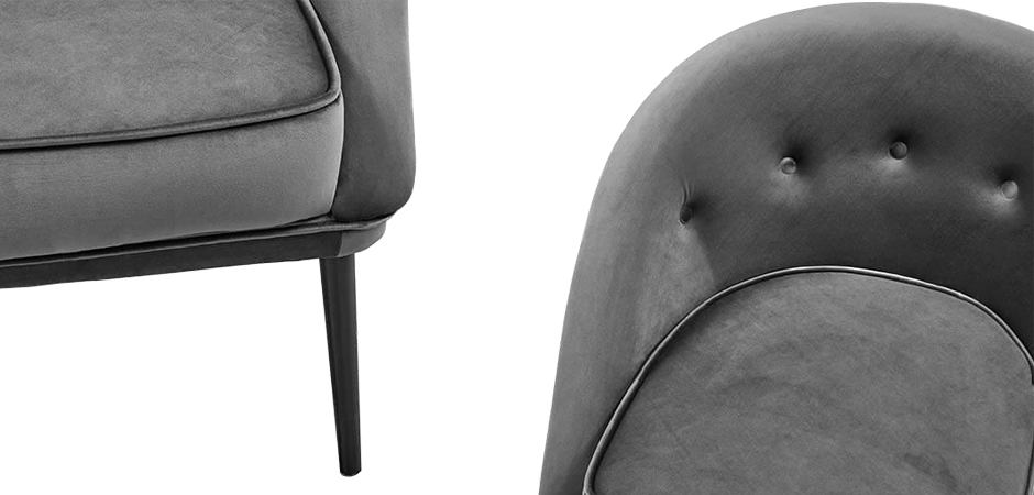 Кресло Gwyn Chair Gray Кресло Gwyn Chair Gray - Loft-Concept в Омске