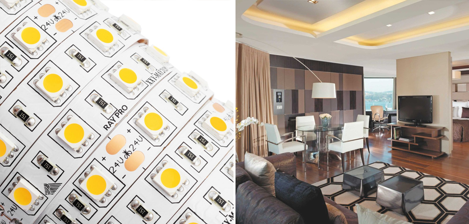 Светодиодная лента 14,4W/m 60LED/m 5050SMD 24V PRO теплый белый 5M Светодиодная лента 14,4W/m 60LED/m 5050SMD 24V PRO теплый белый 5M - Loft-Concept в Омске