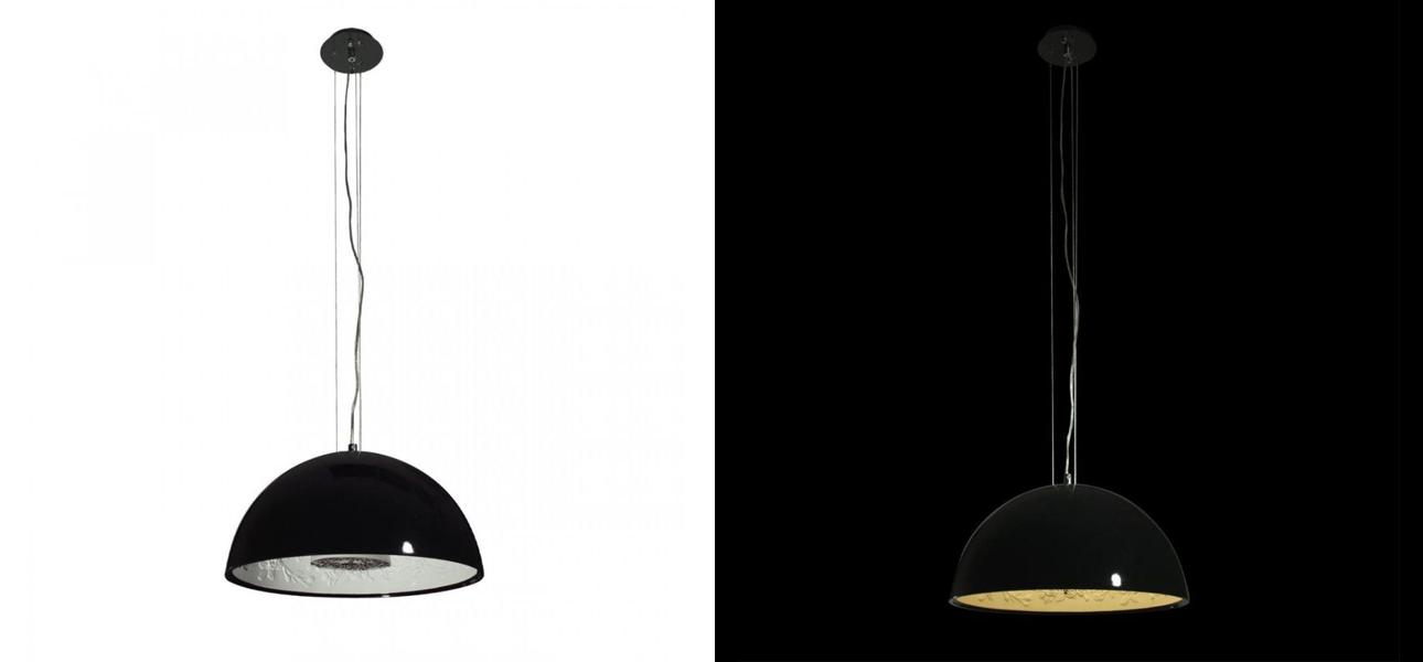 Люстра FLOS Skygarden Lamp Black 40 cm - фото