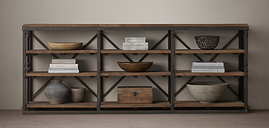 Стеллаж Restoration Hardware French Library Стеллаж Restoration Hardware French Library - Loft-Concept в Омске