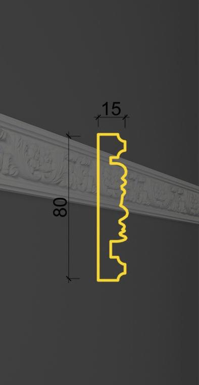 Молдинг с орнаментом MO-15 в Омске