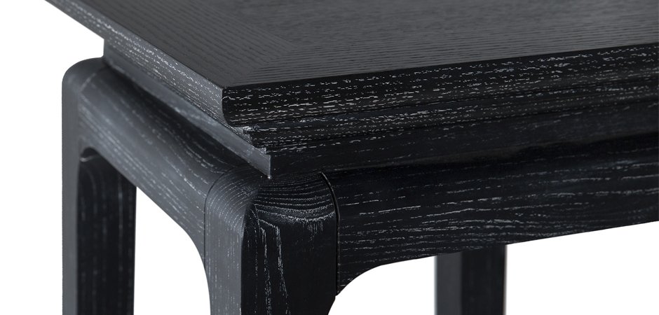 Консольный столик Black Curved Tall Консольный столик Black Curved Tall - Loft-Concept в Омске