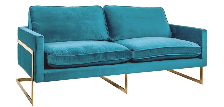 Диван бархатный Accent Velvet Sofa - Loft-Concept в Омске