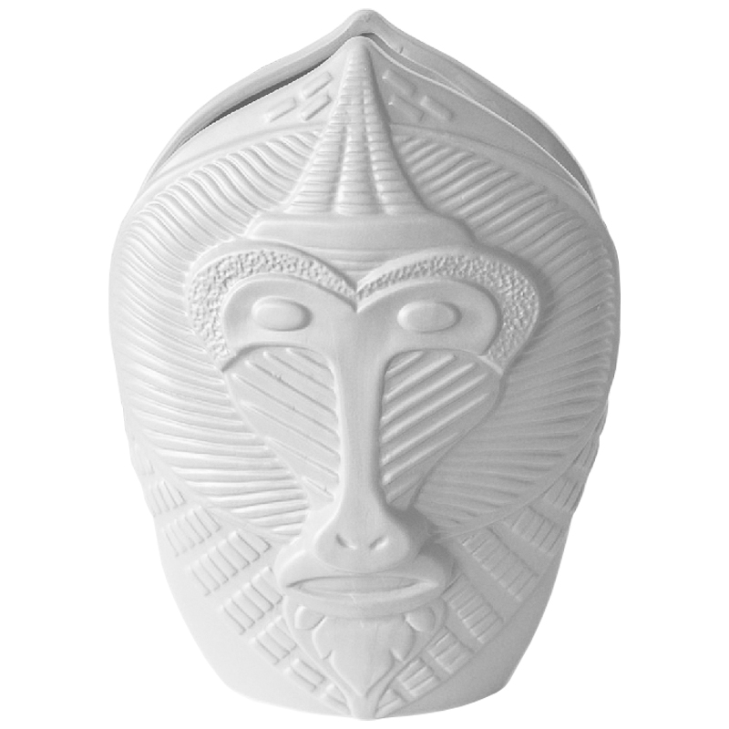 Ваза Color Monkey Vase white II Белый в Омске | Loft Concept 