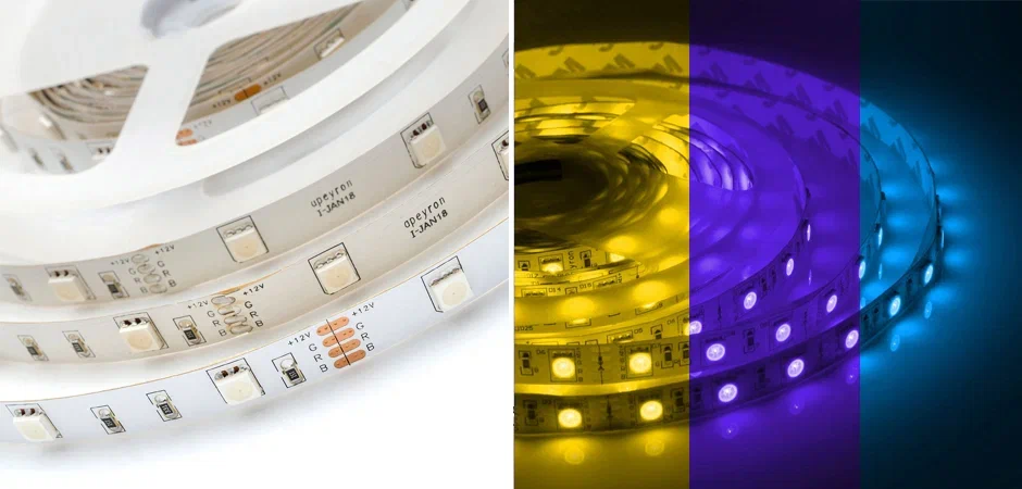 Светодиодная лента 7,2W/m 30LED/m 5050SMD разноцветная 5M - Loft-Concept в Омске